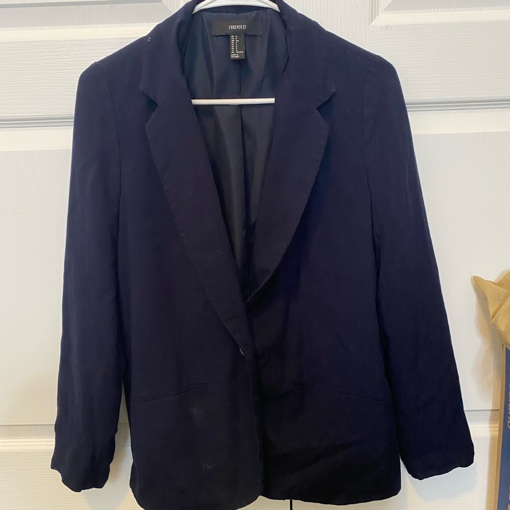 Navy blue blazer